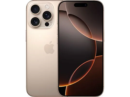 APPLE iPhone 16 Pro 256GB Akıllı Telefon Desert Titanium